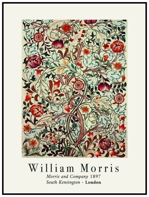 Poster Autumn - William Morris- 21x30