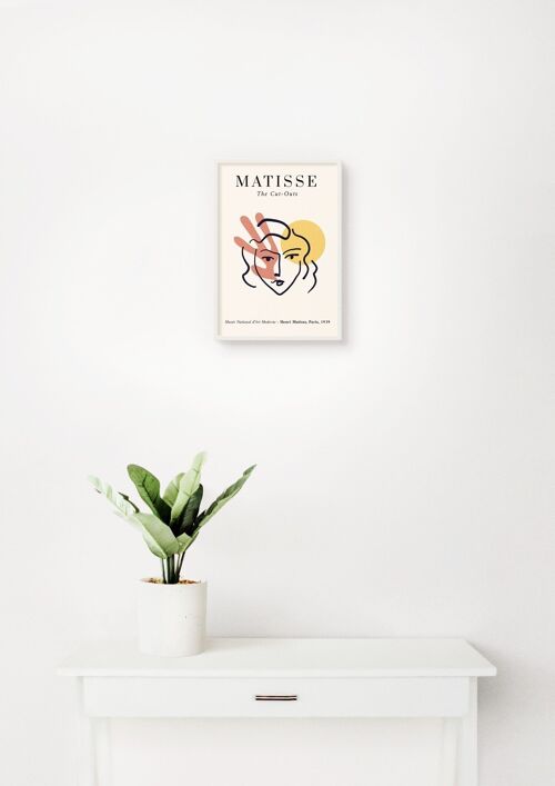 Poster Henri Matisse - Cutout Colors- 21x30