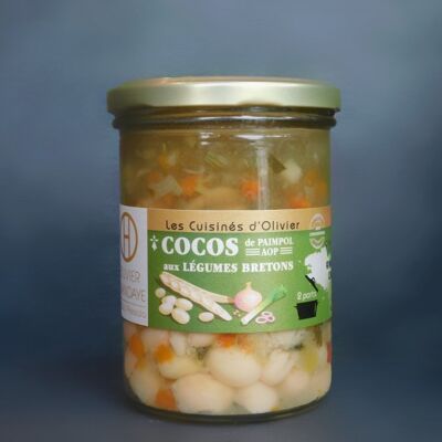 Cocos de Paimpol aux légumes Bretons