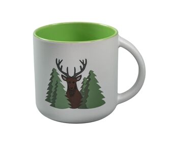 tasse | Tasse à café | tasse de thé | Tasse à poignée | Tasse tasse Hirschle design Forêt-Noire 2