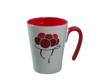 tasse | Tasse à café | tasse de thé | Tasse à poignée | Tasse tasse Bollenhut design Forêt-Noire 2