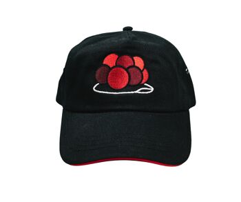 Casquette de Baseball noire Bollenhut, chapeau unisexe 2