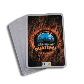 Le Grand Quatuor de la Forêt-Noire | Jeu de cartes pour enfants et adultes | Cadeau pour les amoureux de la Forêt-Noire 3