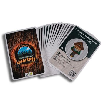 Le Grand Quatuor de la Forêt-Noire | Jeu de cartes pour enfants et adultes | Cadeau pour les amoureux de la Forêt-Noire 4