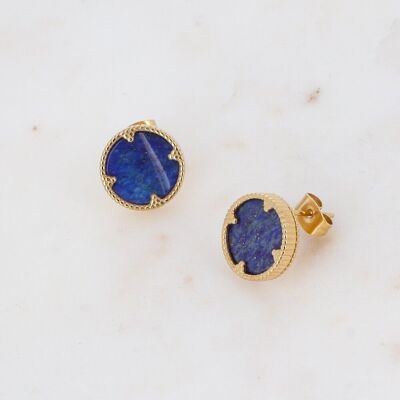 Oria Earrings - Lapis Lazuli