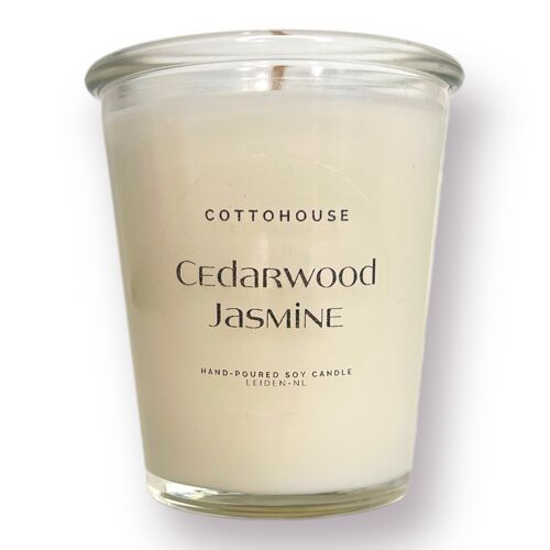Scented candle Cedarwood & Jasmine 55gr