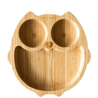 Bamboo Owl Sucton Plate