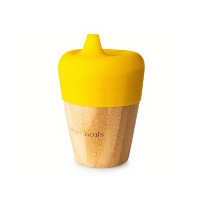 Bamboo Cup with Sippy Feeder