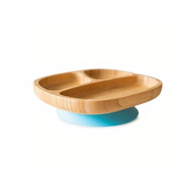 Bamboo Classic Toddler Suction Plate - Blue