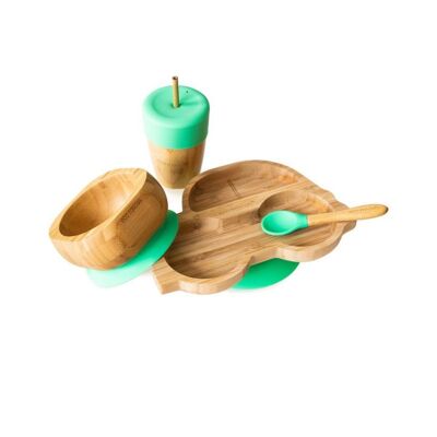 Bamboo Car Plate Gift Set