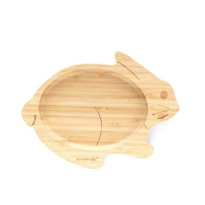 Bamboo Rabbit Plate