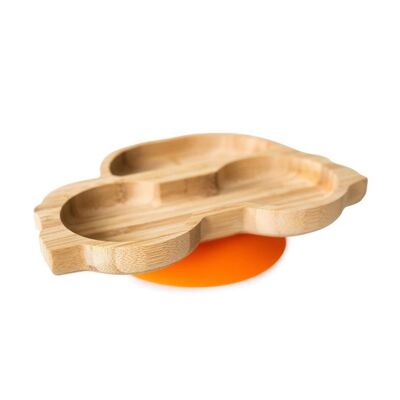 Bamboo Car Suction Plate - Orange