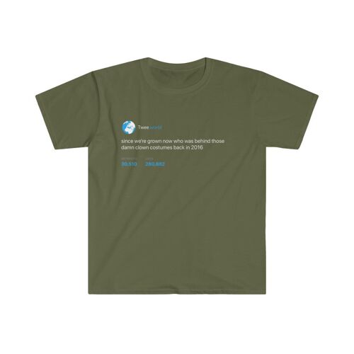 2016 Clowns Tee - Military Green