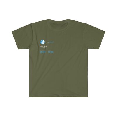 Kleine. T-Shirt - Militärgrün