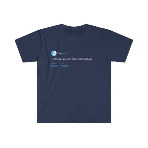 I need to make a big purchase Tee - Navy