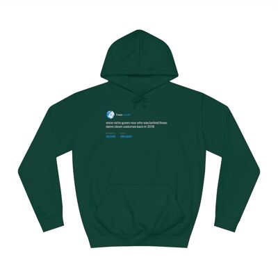 Sudadera con capucha Payasos 2016 - Verde botella