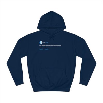 Ich muss einen großen Kauf tätigen Hoodie - Oxford Navy