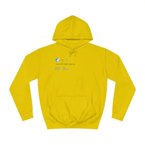 Ur so chill Hoodie - Sun Yellow