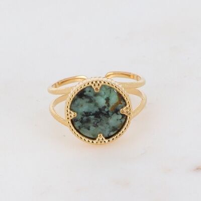 Bague Oria - Turquoise Africaine