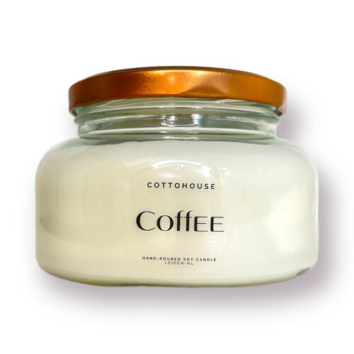 Scented candle Coffee | 3wick | 250gr