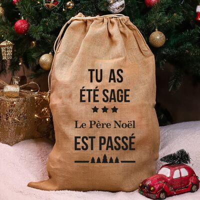 Jute Christmas basket The Wise Child