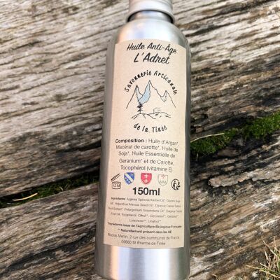 L'Adret, Aceite antiedad 150ml sin dosificador