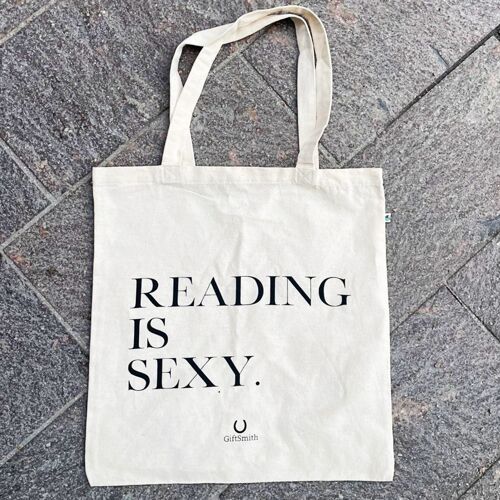 Reading is Sexy Sustainable Tote Shopper Bag