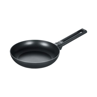 Frying pan, aluminum induction frying pan 20 cm, black