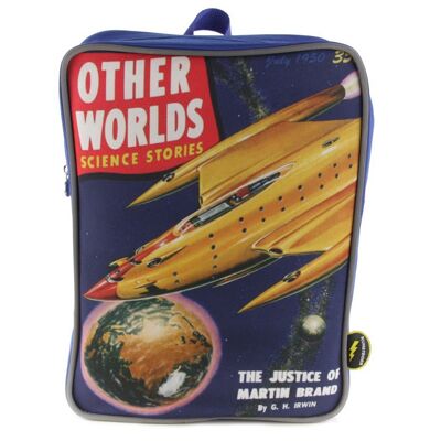 Backpack Yellow space ship