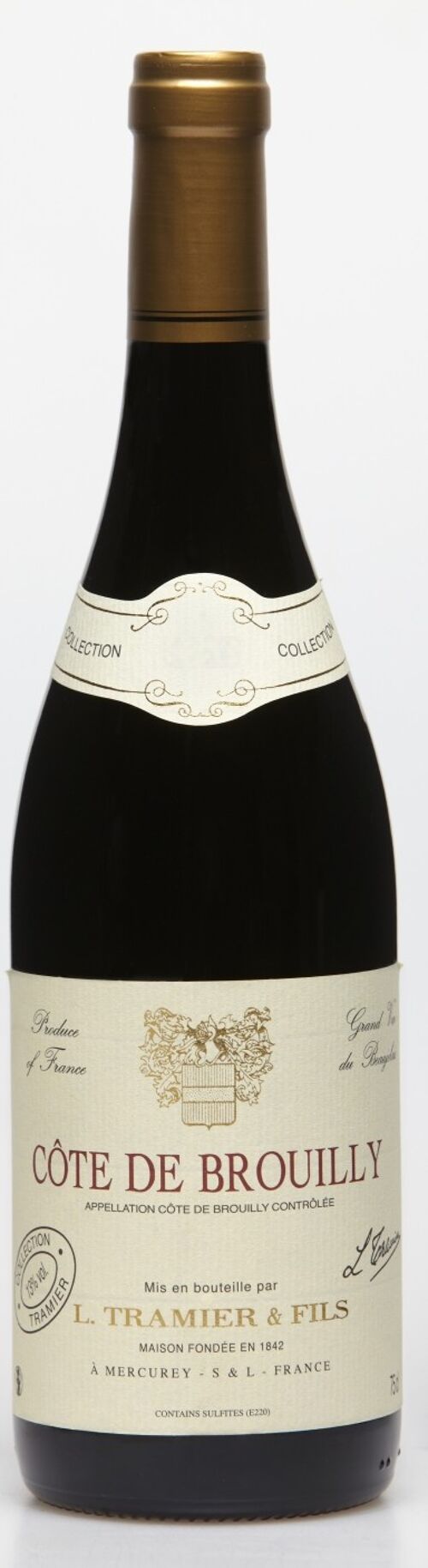 Côte de Brouilly - Gamay - Vin Rouge - 75cl (Beaujolais)