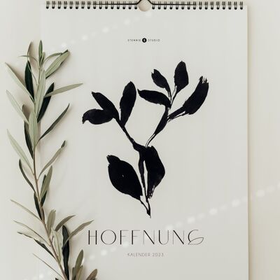 Year Planner A3 - Hope