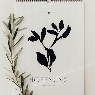 Year Planner A3 - Hope