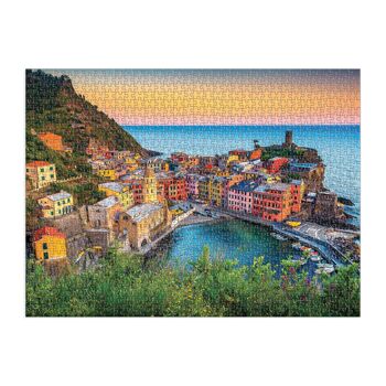 1000 stukjes puzzel/zonsondergang aux Cinque Terre