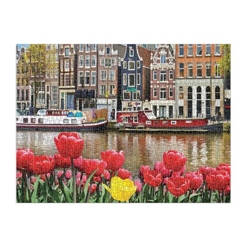 1000 stukjes Puzzel/Bloemen In Amsterdam