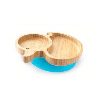 Bamboo Duck Suction Plate - Blue