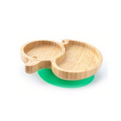 Bamboo Duck Suction Plate - Green