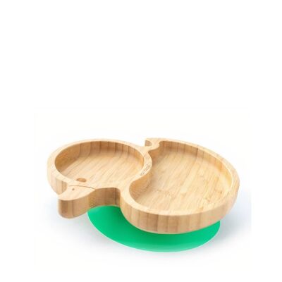 Bamboo Duck Suction Plate - Green