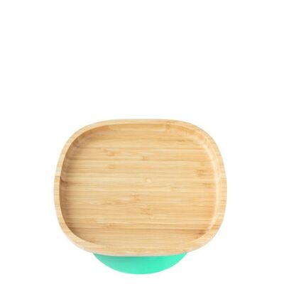 Bamboo Classic Suction Plate - Green