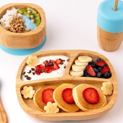 Bamboo Classic Section Plate Gift Set