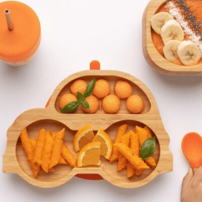 Bamboo Car Plate Gift Set