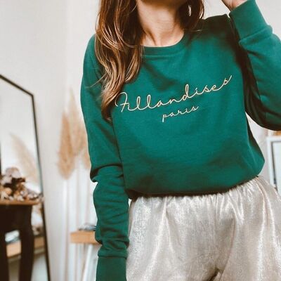 Green sweatshirt - Fillandises