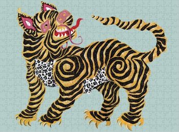 1500 pièces en boîte/Aden le tigre tibétain 2