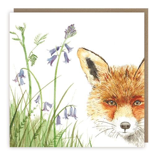 Ever Watchful Fox Greeting Card