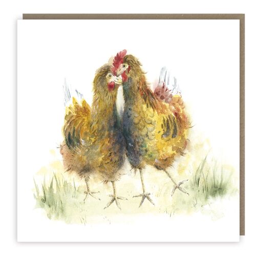 Girls of a Feather Greeting Card
