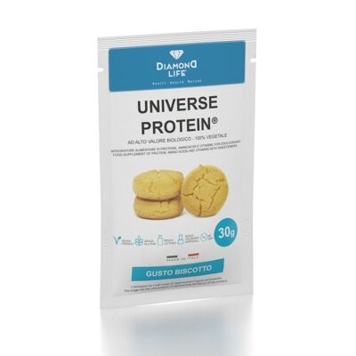 Integratore Proteine gusto biscotto: Universe Protein 30 grammi