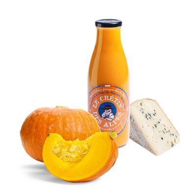 Pumpkin & Blue Vercors Soup