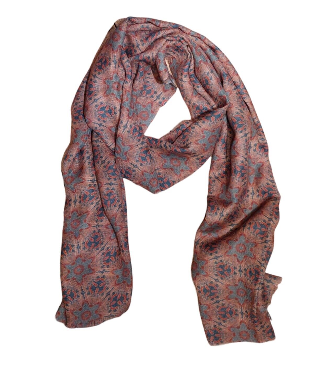 Stola aus Wolle und Seide