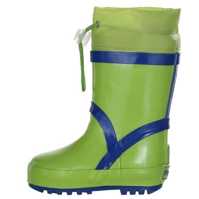 Basic lined rubber boots - green