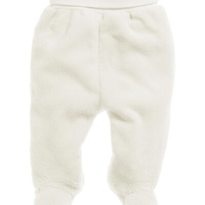 Cuddly fleece trousers -nature