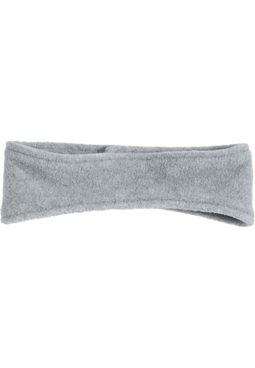 Fleece-Stirnband -grau/melange